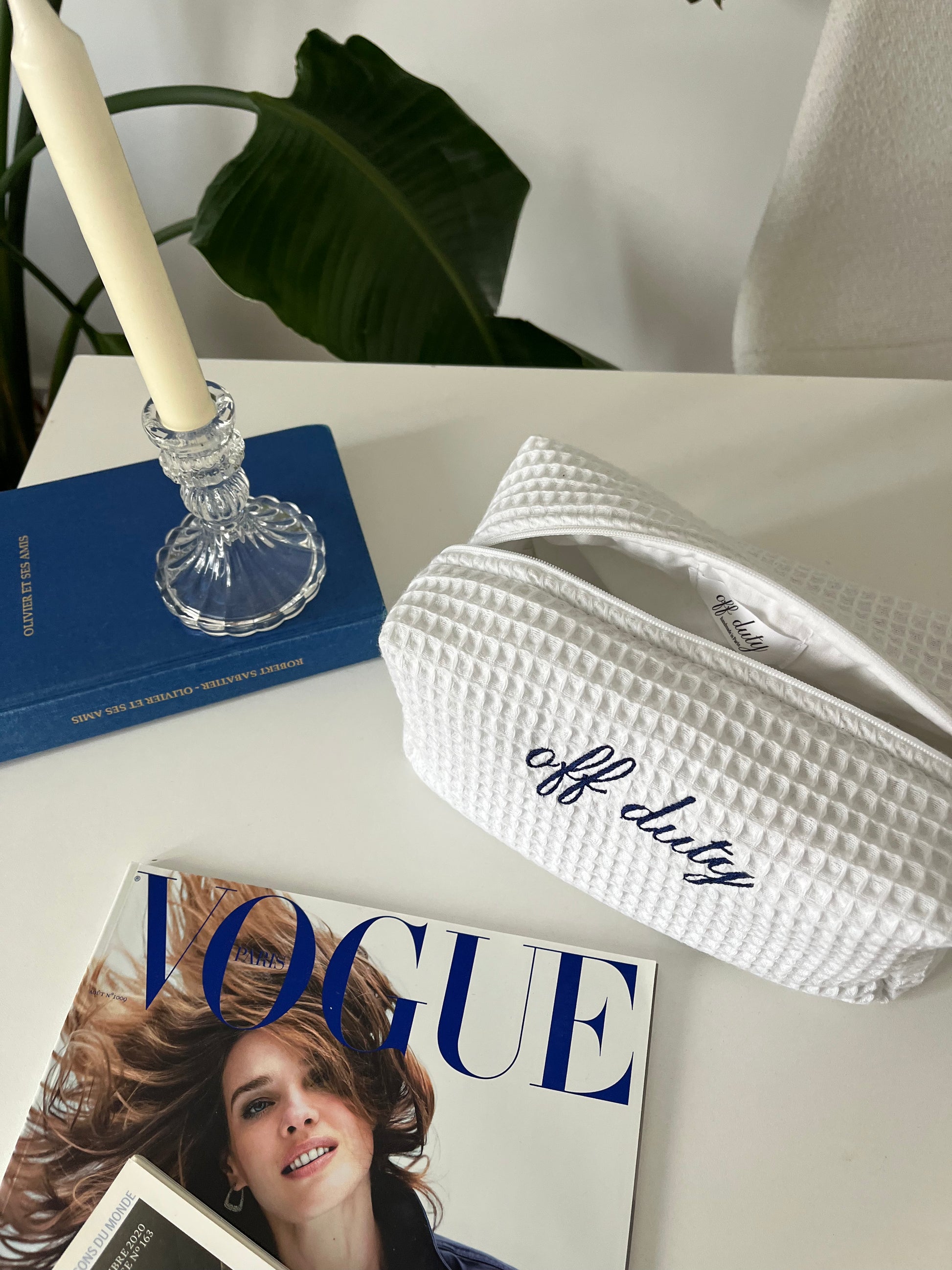 "off duty" waffle pouch
