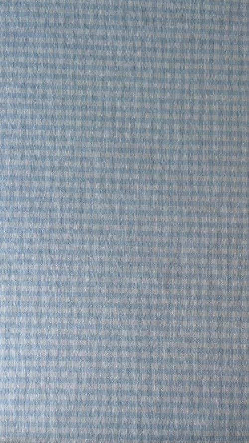 Blue gingham