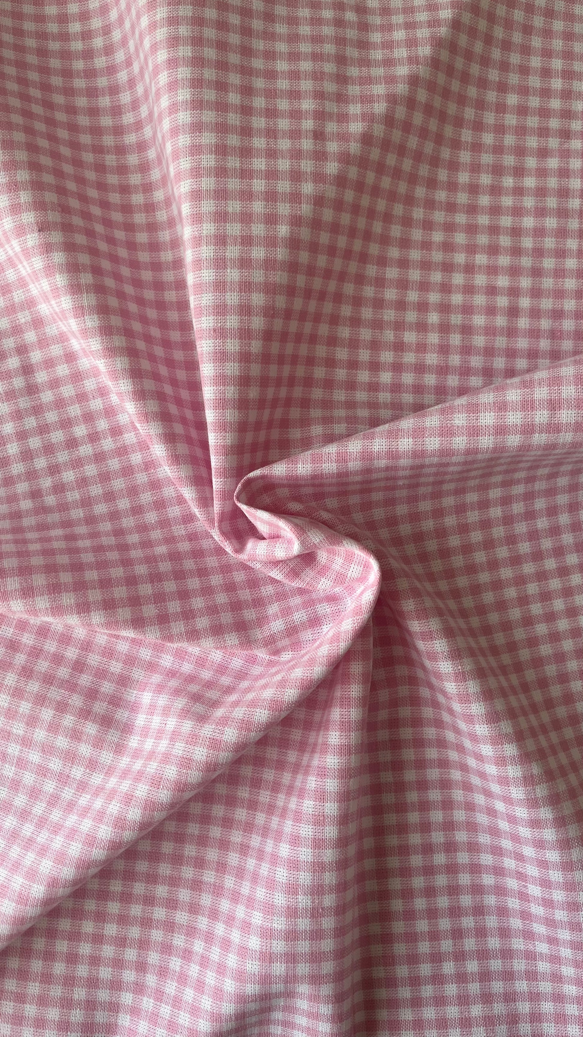 Pink gingham